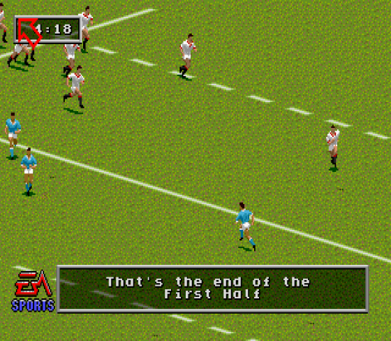 Rugby World Cup '95 Screenshot 10 (Sega Genesis)