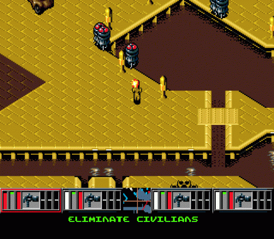 Syndicate Screenshot 10 (Sega Genesis)