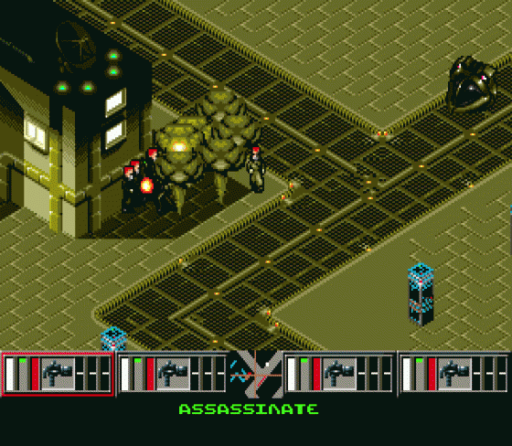 Syndicate Screenshot 14 (Sega Genesis)