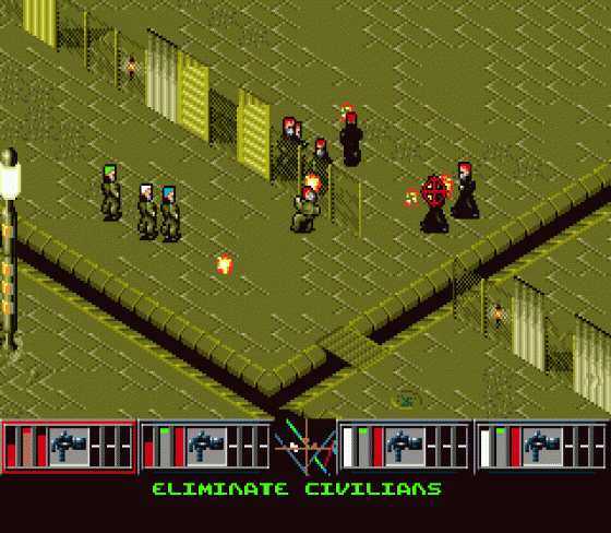 Syndicate Screenshot 24 (Sega Genesis)