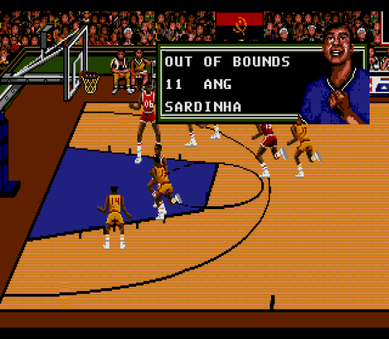 Team USA Basketball Screenshot 16 (Sega Genesis)