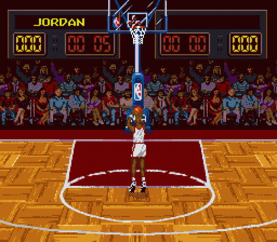 NBA All-Star Challenge Screenshot 6 (Sega Genesis)