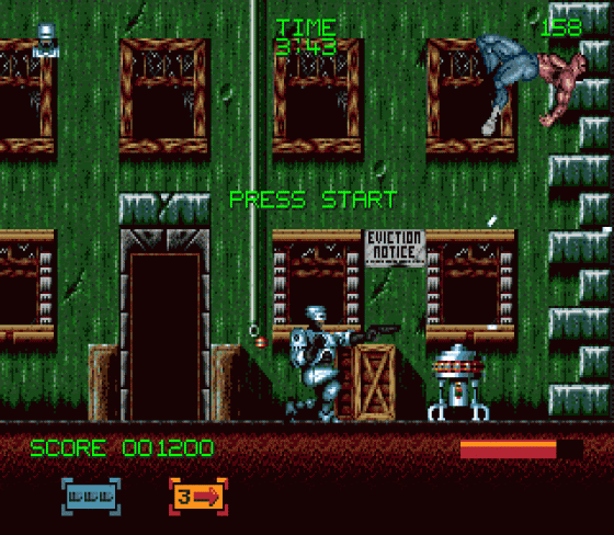 Robocop 3 Screenshot 5 (Sega Genesis)