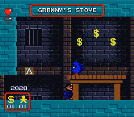 The Addams Family Screenshot 5 (Sega Genesis)