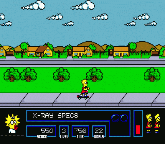 The Simpsons: Bart Vs. The Space Mutants Screenshot 7 (Sega Genesis)