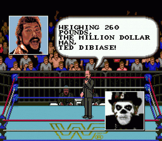 WWF Super Wrestlemania Screenshot 8 (Sega Genesis)