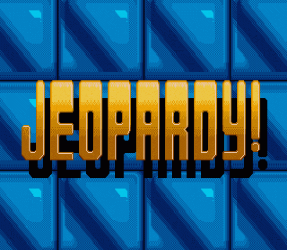 Jeopardy! Deluxe Edition Screenshot 12 (Sega Genesis)