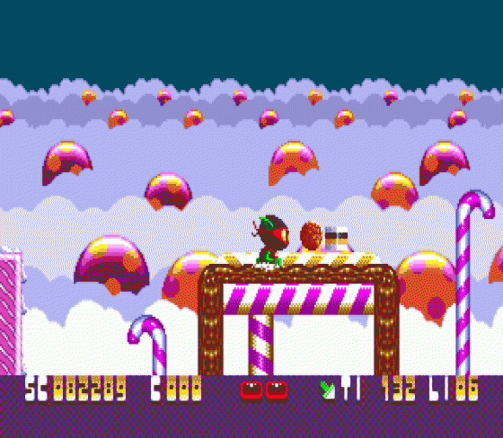 Zool: Ninja Of The 'Nth' Dimension Screenshot 8 (Sega Genesis)