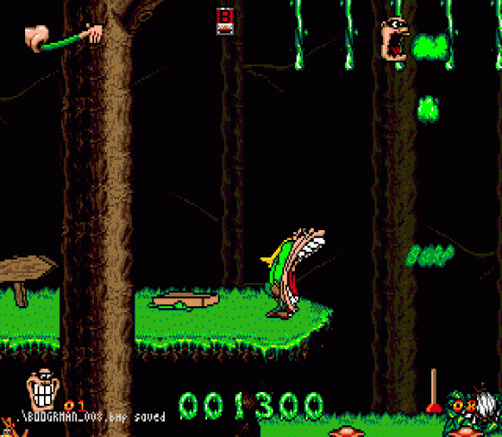 Boogerman: A Pick And Flick Adventure Screenshot 6 (Sega Genesis)