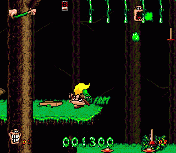 Boogerman: A Pick And Flick Adventure Screenshot 8 (Sega Genesis)