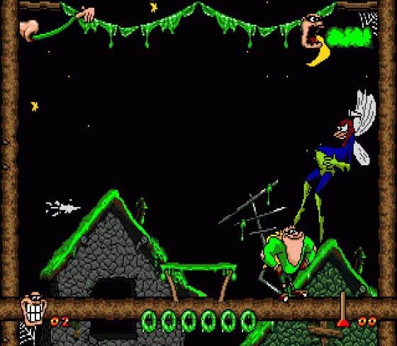 Boogerman: A Pick And Flick Adventure Screenshot 12 (Sega Genesis)