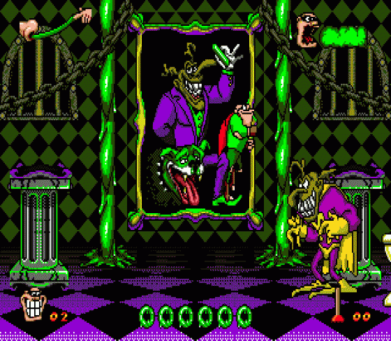 Boogerman: A Pick And Flick Adventure Screenshot 13 (Sega Genesis)