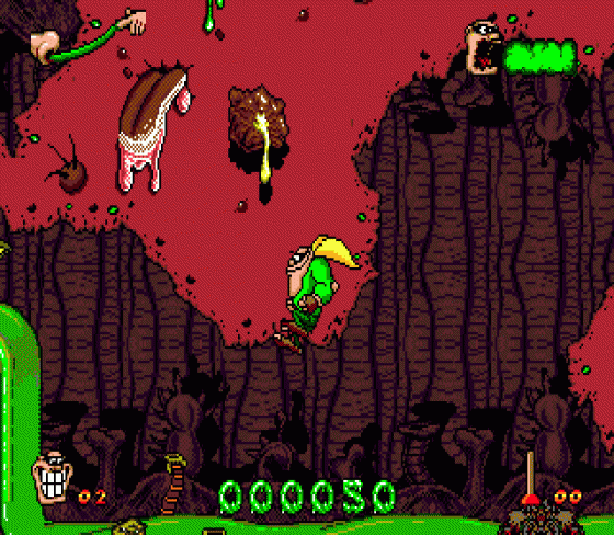 Boogerman: A Pick And Flick Adventure Screenshot 18 (Sega Genesis)