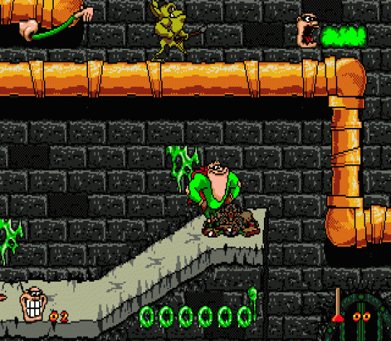 Boogerman: A Pick And Flick Adventure Screenshot 22 (Sega Genesis)