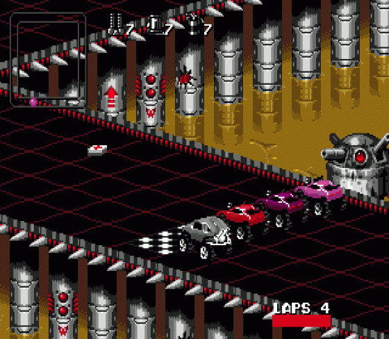 Rock 'N Roll Racing Screenshot 8 (Sega Genesis)