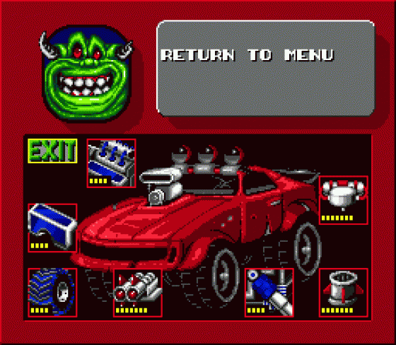 Rock 'N Roll Racing Screenshot 9 (Sega Genesis)