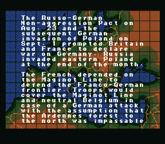 Operation Europe Screenshot 27 (Sega Genesis)