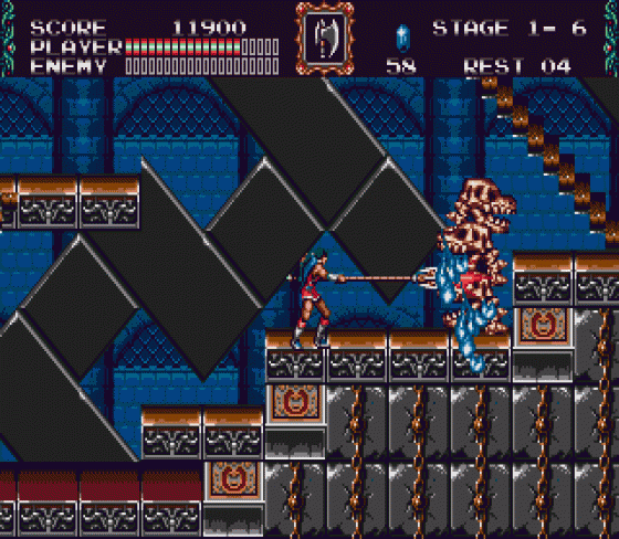 Castlevania: Bloodlines Screenshot 11 (Sega Genesis)