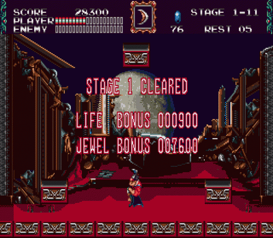 Castlevania: Bloodlines Screenshot 16 (Sega Genesis)