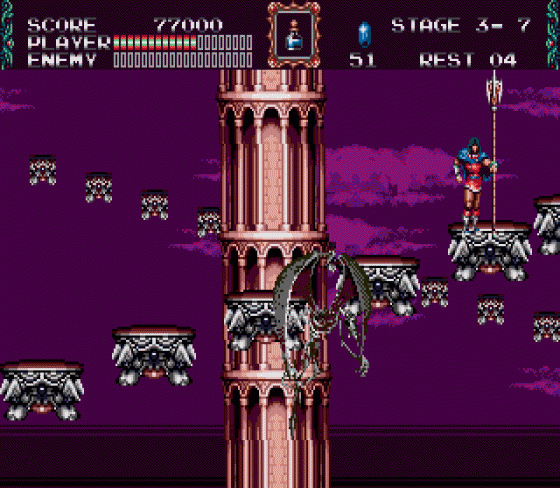 Castlevania: Bloodlines Screenshot 27 (Sega Genesis)