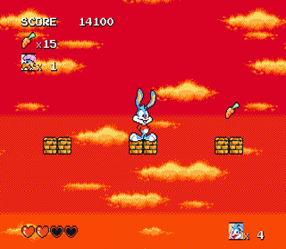 Tiny Toon Adventures: Buster's Hidden Treasure Screenshot 6 (Sega Genesis)