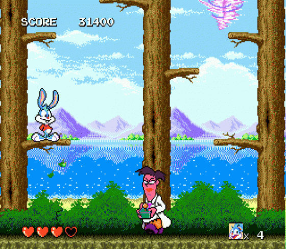 Tiny Toon Adventures: Buster's Hidden Treasure Screenshot 9 (Sega Genesis)