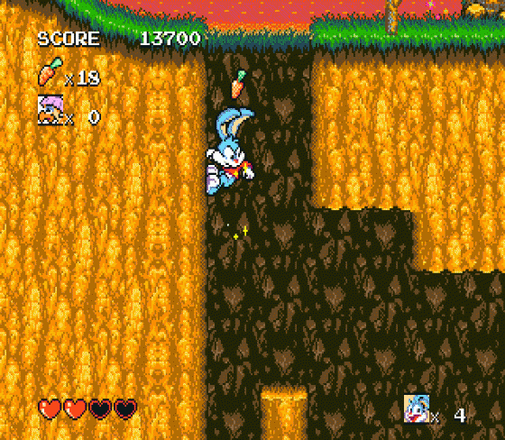 Tiny Toon Adventures: Buster's Hidden Treasure Screenshot 13 (Sega Genesis)