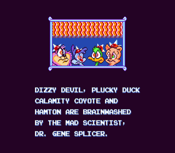 Tiny Toon Adventures: Buster's Hidden Treasure Screenshot 16 (Sega Genesis)