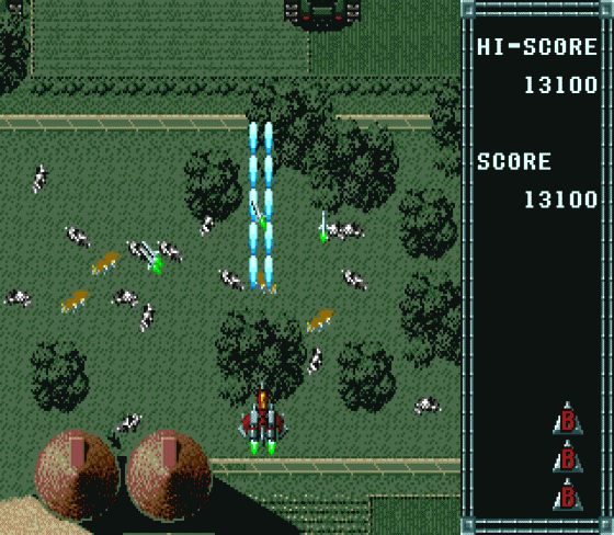 Raiden Trad Screenshot 5 (Sega Genesis)