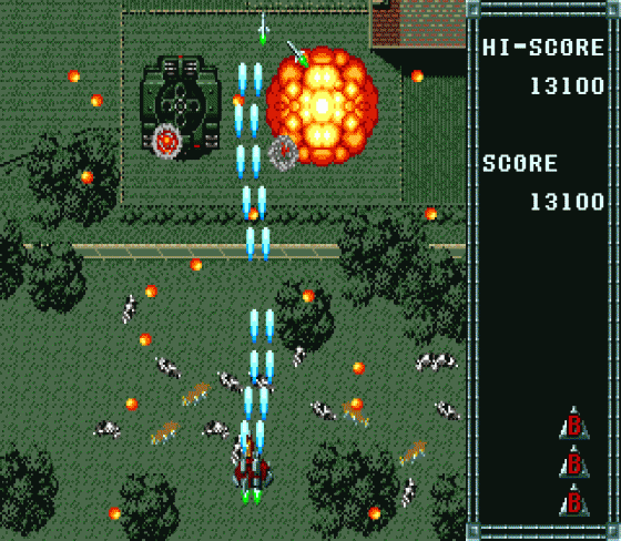 Raiden Trad Screenshot 6 (Sega Genesis)