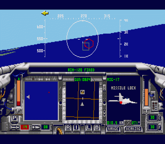 F-15 Strike Eagle II Screenshot 5 (Sega Genesis)