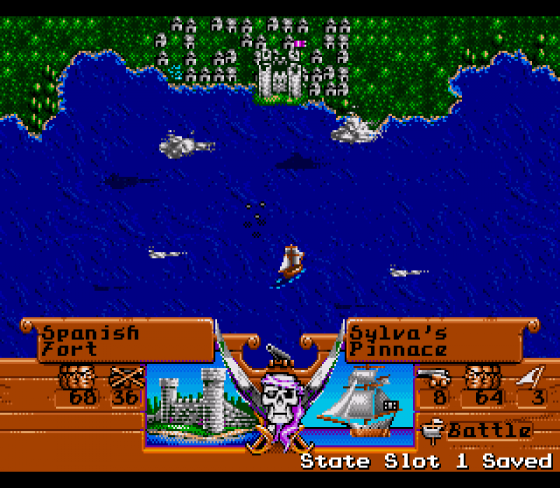 Pirates Gold Screenshot 25 (Sega Genesis)