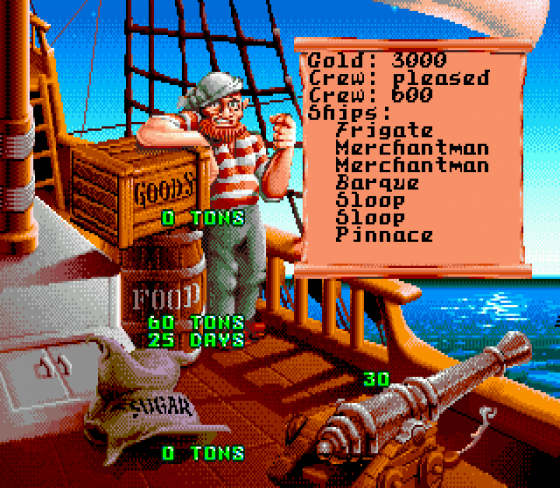 Pirates Gold Screenshot 30 (Sega Genesis)