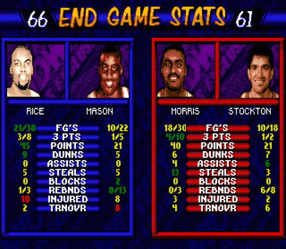 Nba Hang Time Screenshot 15 (Sega Genesis)