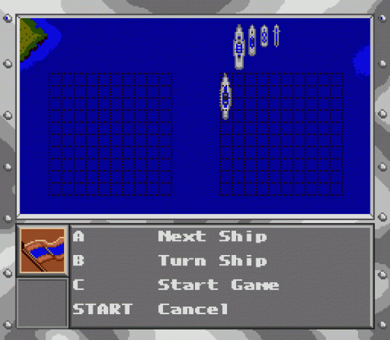 Super Battleship Screenshot 12 (Sega Genesis)