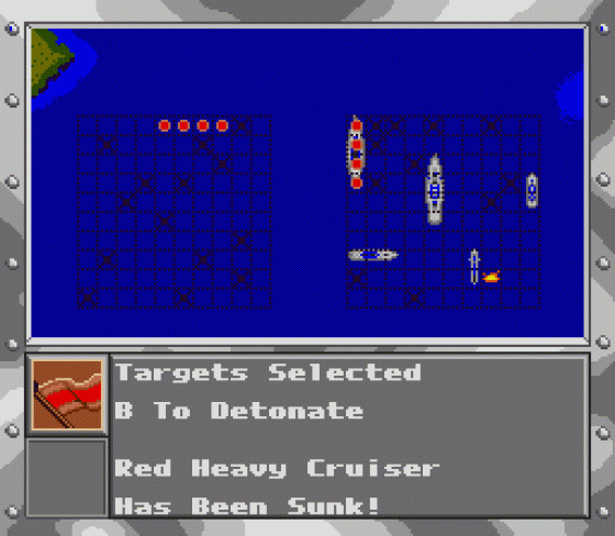 Super Battleship Screenshot 15 (Sega Genesis)