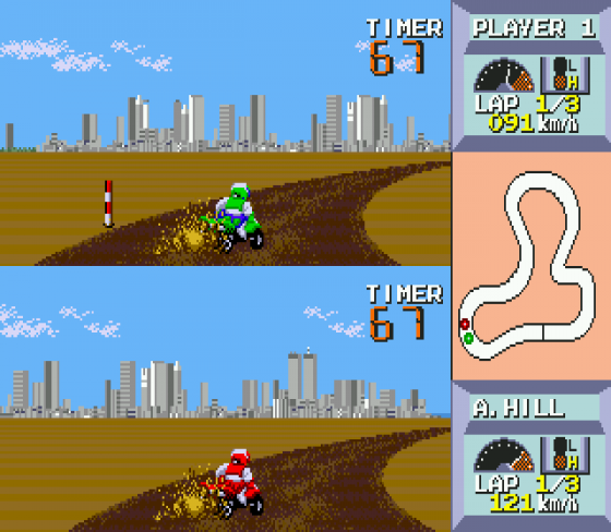 Quad Challenge Screenshot 13 (Sega Genesis)