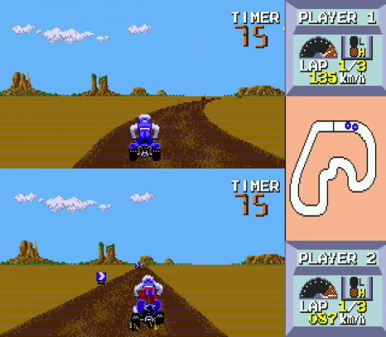 Quad Challenge Screenshot 15 (Sega Genesis)