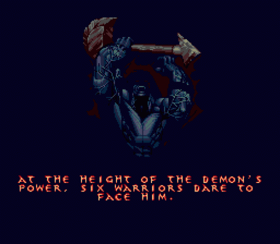 WeaponLord Screenshot 10 (Sega Genesis)