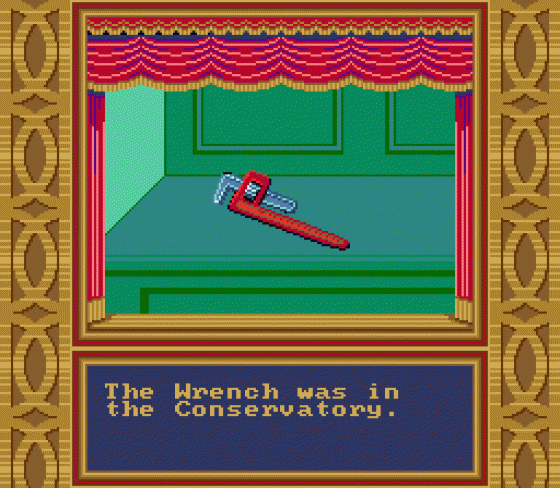 Clue Screenshot 12 (Sega Genesis)