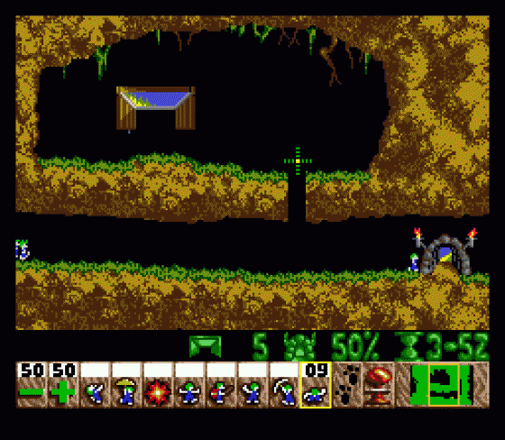 Lemmings Screenshot 23 (Sega Genesis)