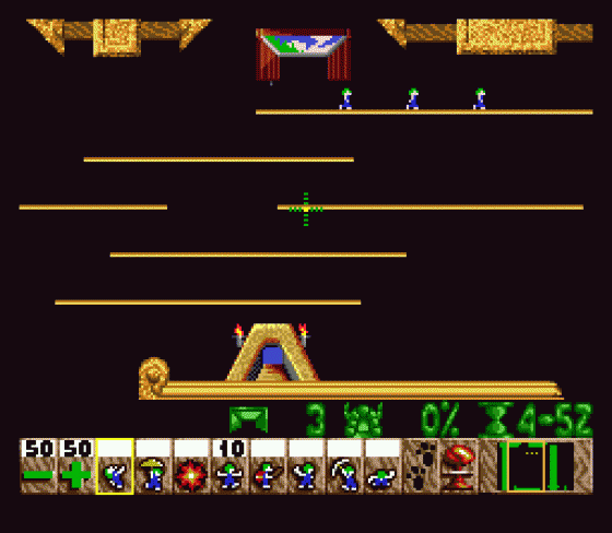 Lemmings Screenshot 28 (Sega Genesis)