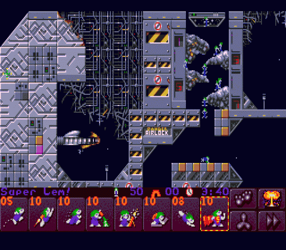 Lemmings 2: The Tribes Screenshot 6 (Sega Genesis)