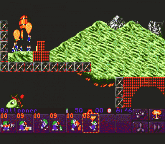 Lemmings 2: The Tribes Screenshot 9 (Sega Genesis)