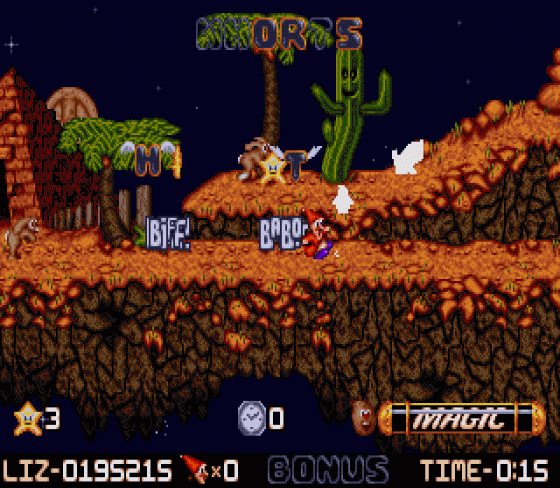 Wiz 'N Liz Screenshot 7 (Sega Genesis)