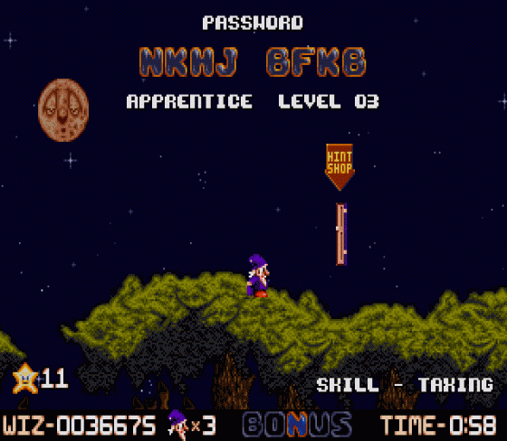 Wiz 'N Liz Screenshot 8 (Sega Genesis)