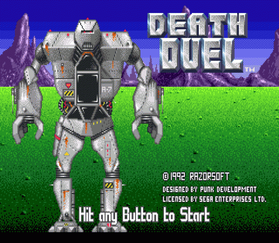 Death Duel Screenshot 12 (Sega Genesis)