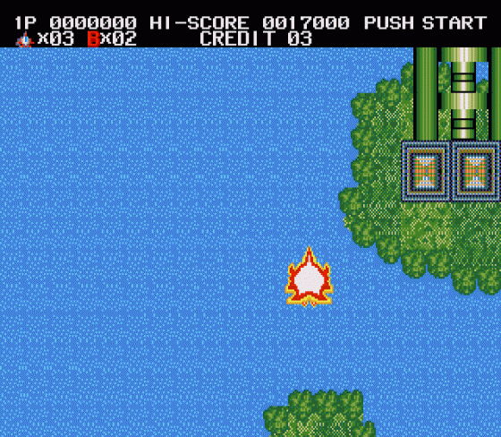 Earth Defense Screenshot 8 (Sega Genesis)