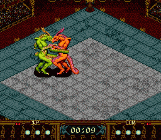 Beast Wrestler Screenshot 5 (Sega Genesis)