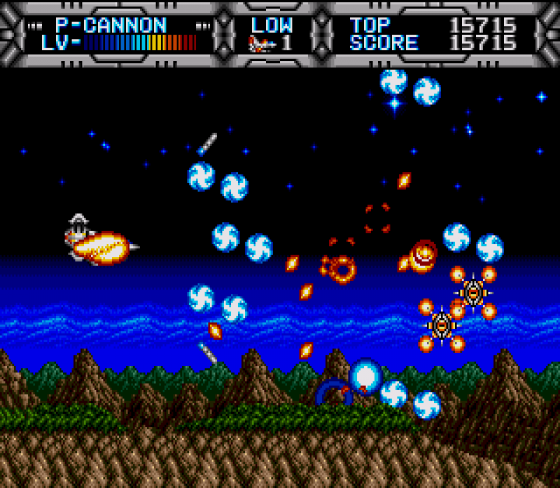 Gaiares Screenshot 8 (Sega Genesis)